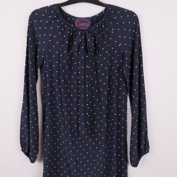 Närbild på klänningen