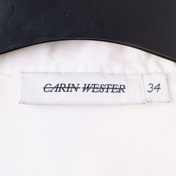 Namn- och storleksetikett med Carin Wester 34