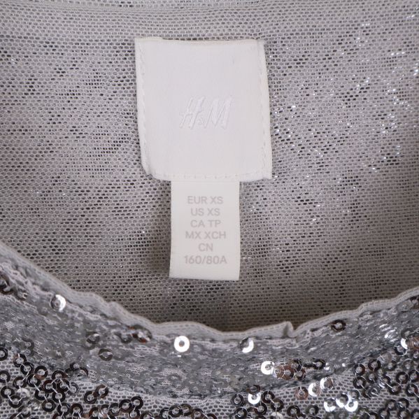 Storleksetikett från H&M