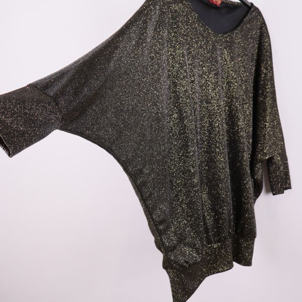 Butterfly topp med utsträckt ärm för luftig passform