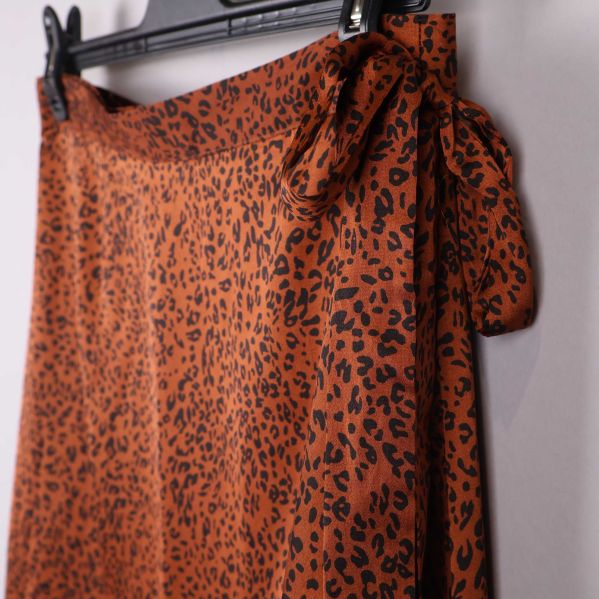 Detaljerat leopardmönster