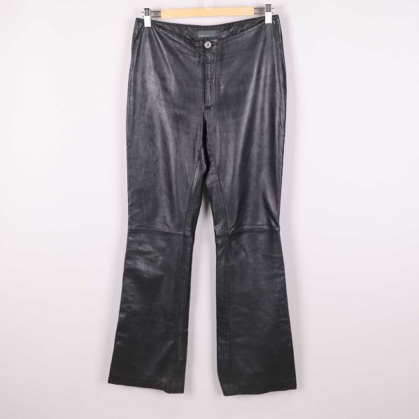 Frambyxa i äkta läder