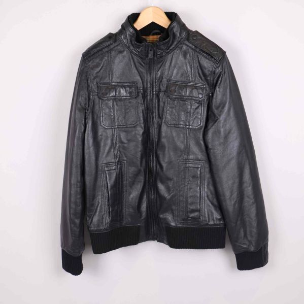 Jackans klassiska framsida i skinn