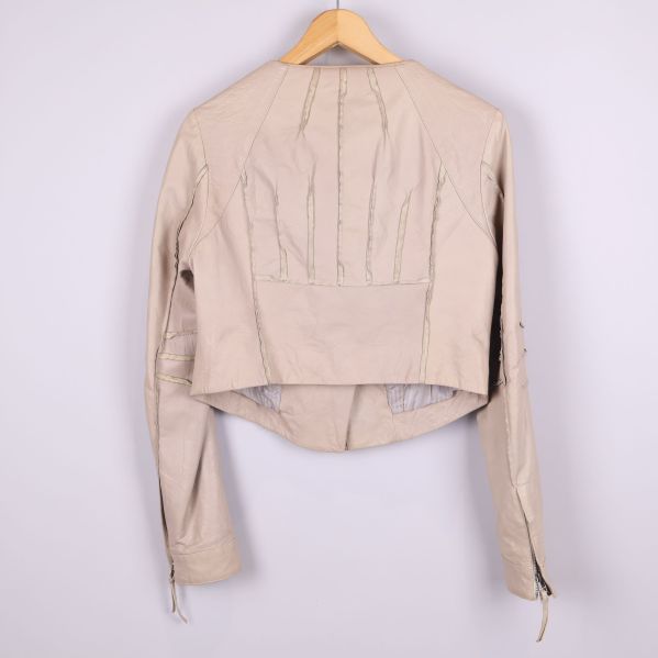 Helbild på jackans baksida