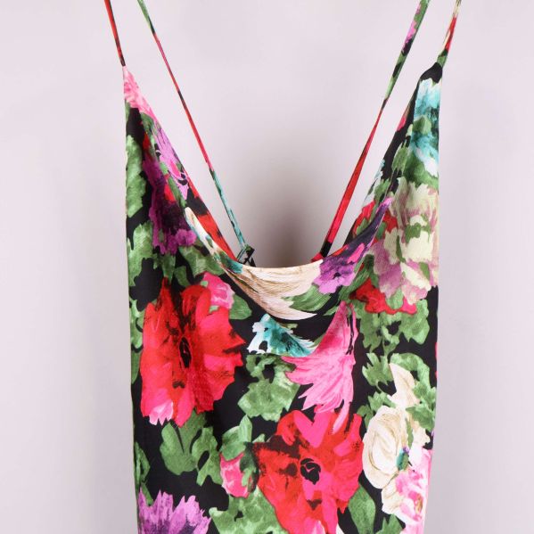 Färgglatt blommönster