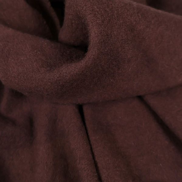 Närbild på materialets yta i brunt