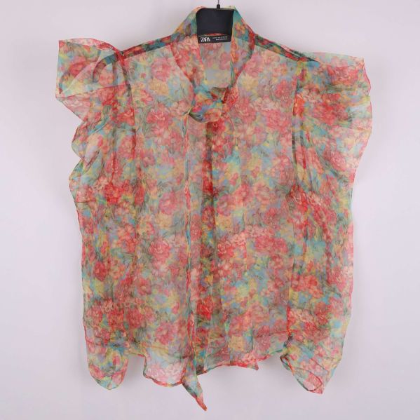 Blommig transparent design