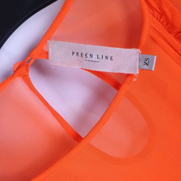 Preen Line etikett och storlek