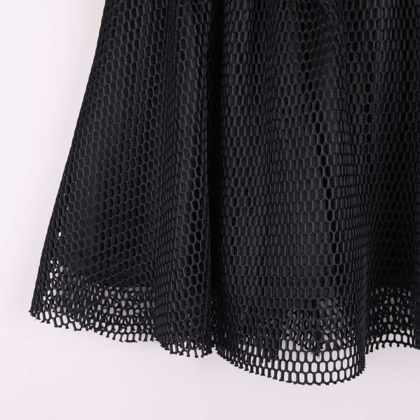 Närbild av kjolens kant