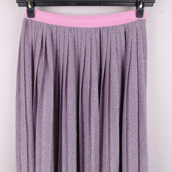 Närbild på plisseringar