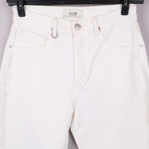 Jeans ben och sömmar