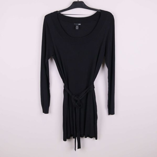 tunika med knytskärp fram