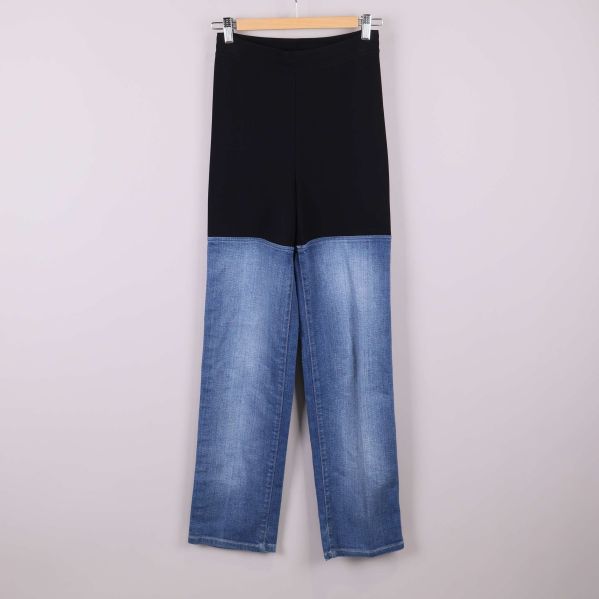 Byxa i svart och blått 