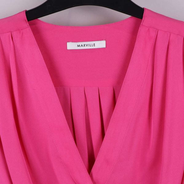 Blus ärmar med manschett