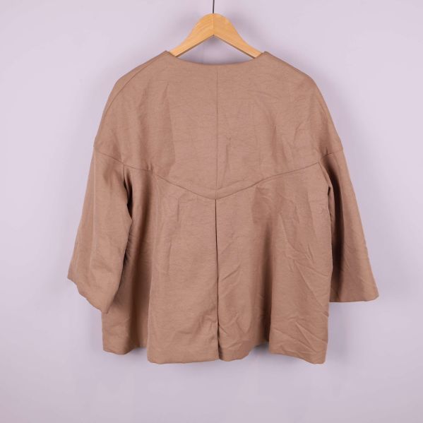 Jackans baksida i beige 