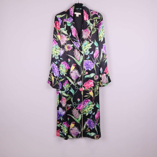 Färgstark blommig design