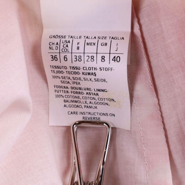 Materiallapp med information om bomull och siden