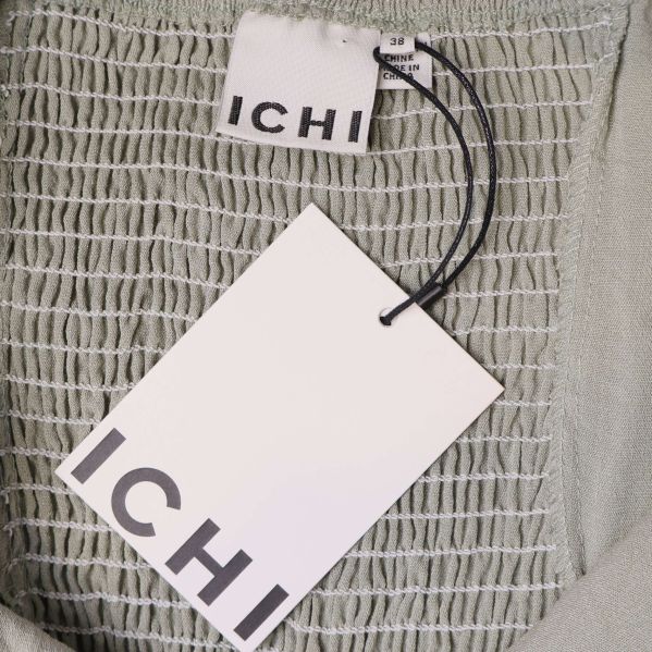 ICHI-logga och etikett detaljer