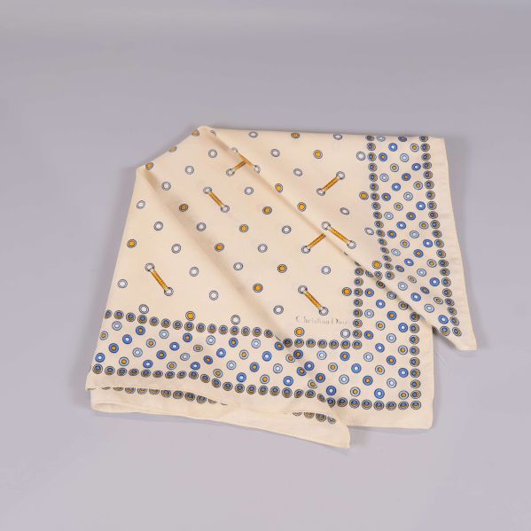 Scarf delvis vikt, detalj av mönstret