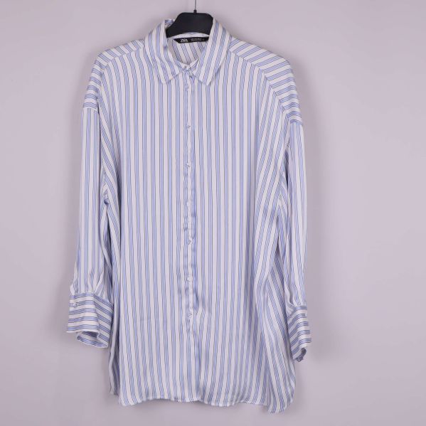 Randig skjorta med relaxed fit