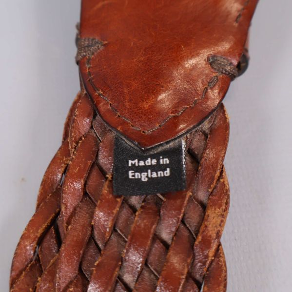 Etikett med texten Made in England
