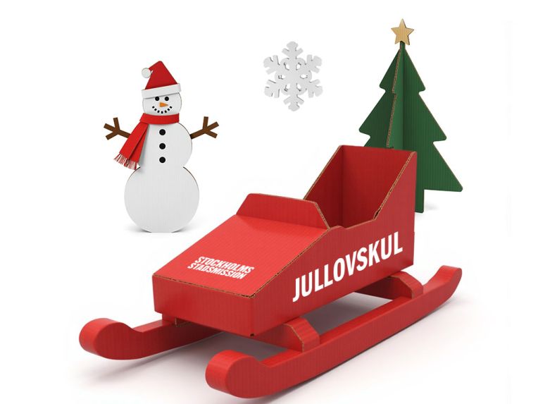 Bild på gåvobevis för Jullovskul.