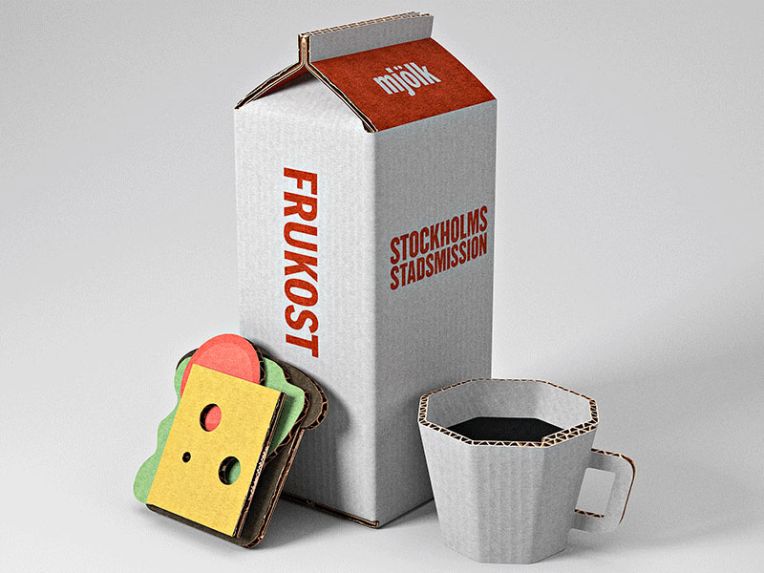 Smörgås, kaffe och yoghurt
