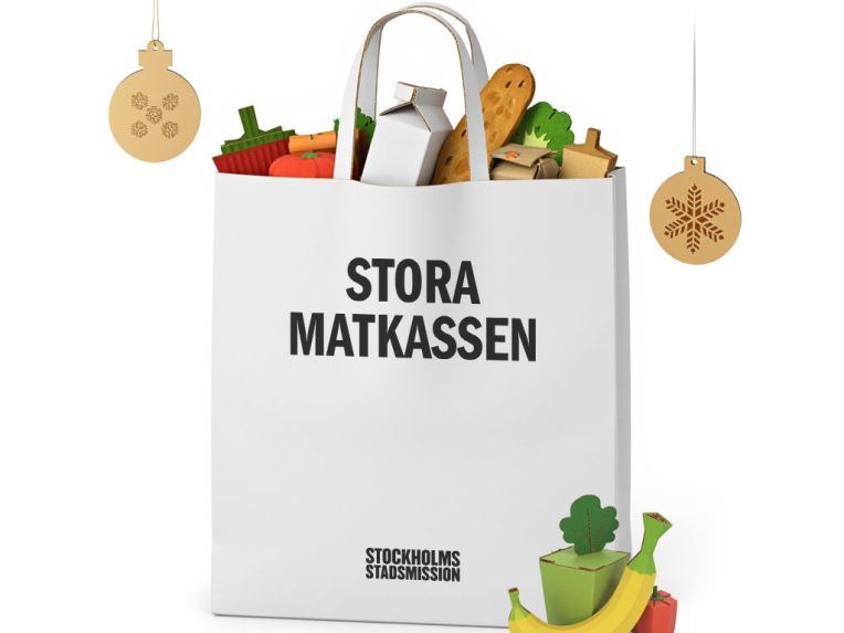 Bild på gåvobevis för Stora matkassen.