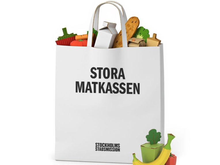 Bild på gåvobevis för Stora matkassen.