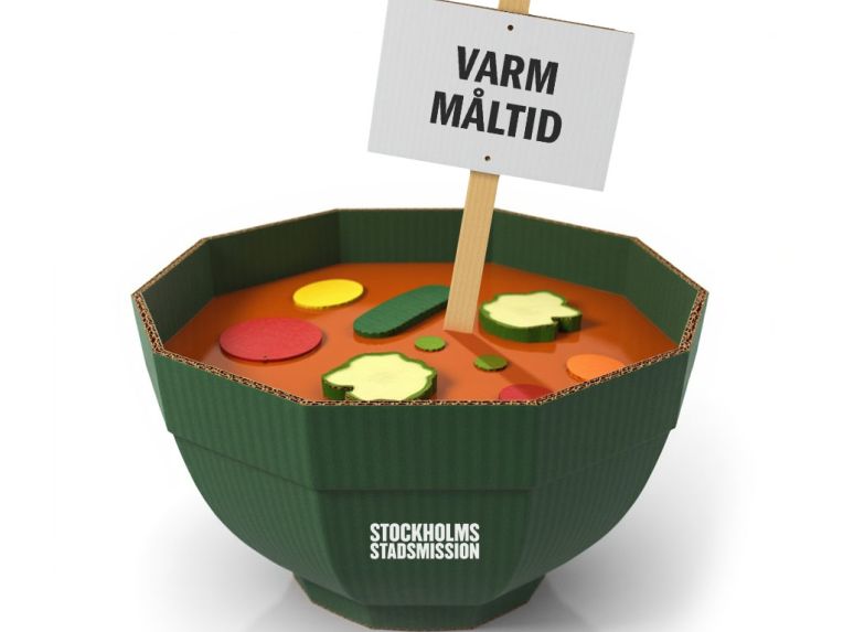 Bild på gåvobevis för Varma måltider.