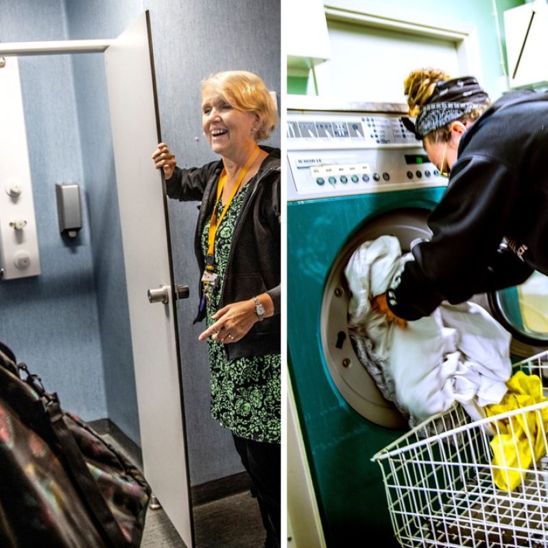 kvinnor hos boklara