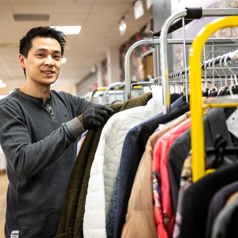 Alan på webbshoppen