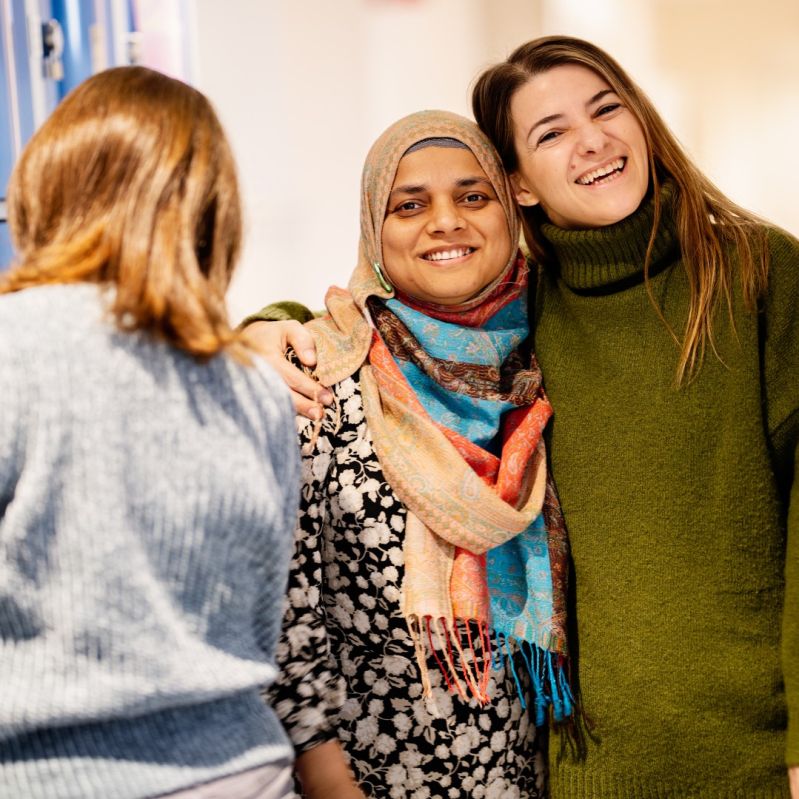 Elever på Stockholms Stadsmissions folkhögskola