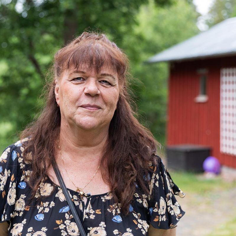 Bild på Liselott, kolloledare på vårt sommarkollo.