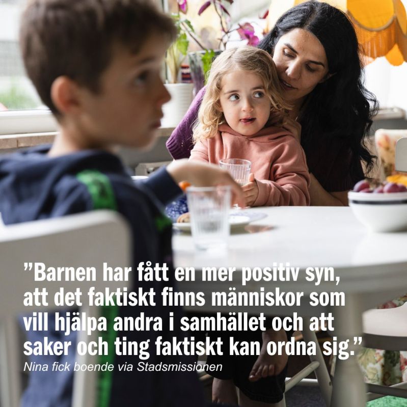 Nina, deltagare som medverkar i Hemlöshetsrapporten