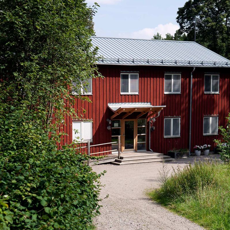 Huset Vännebo vid Stenfasta mötesplats.
