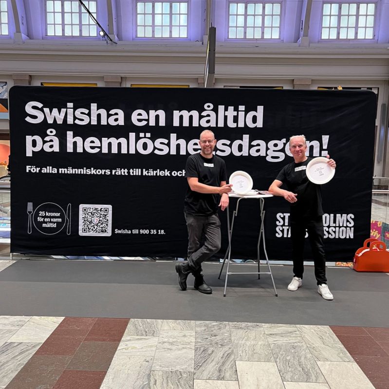 Hemlöshetsdagen på T-Centralen
