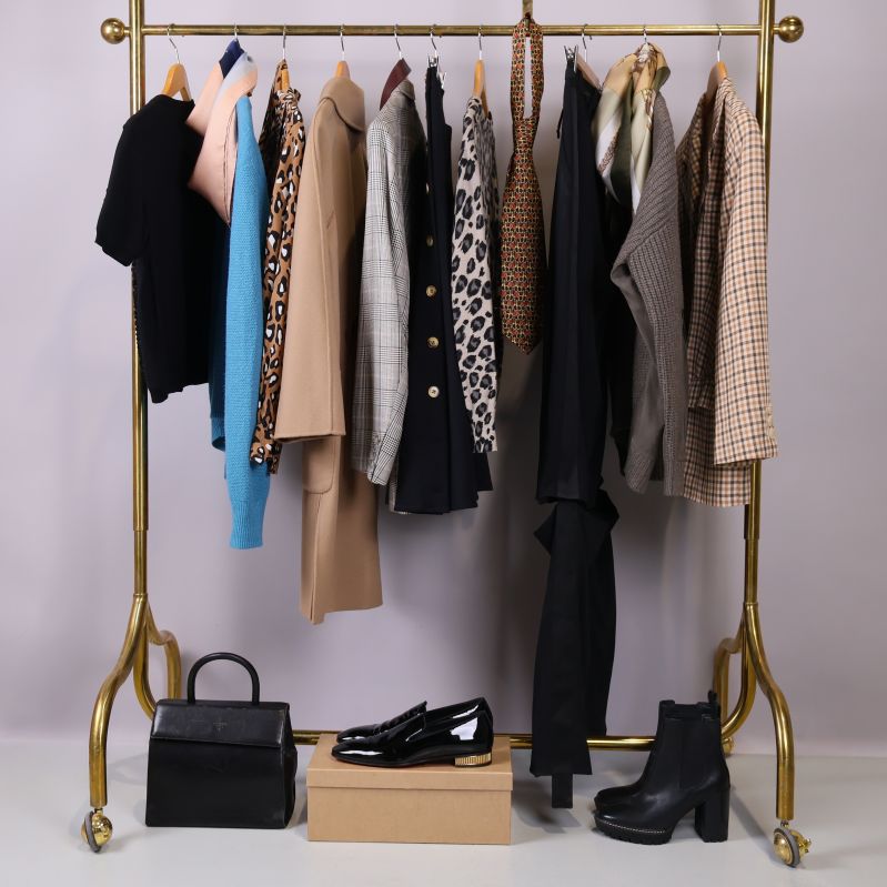 Utvalda second hand plagg