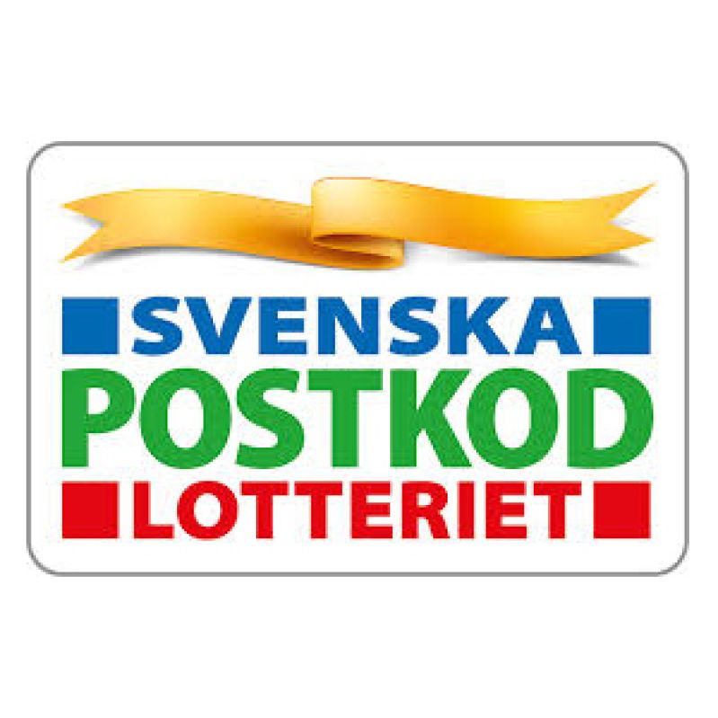 Postkodslotteriets logga.
