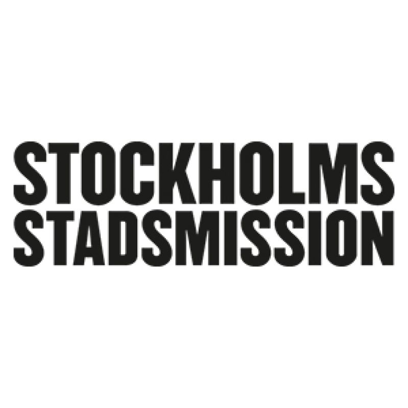 Stockholm Stadsmissions logga.