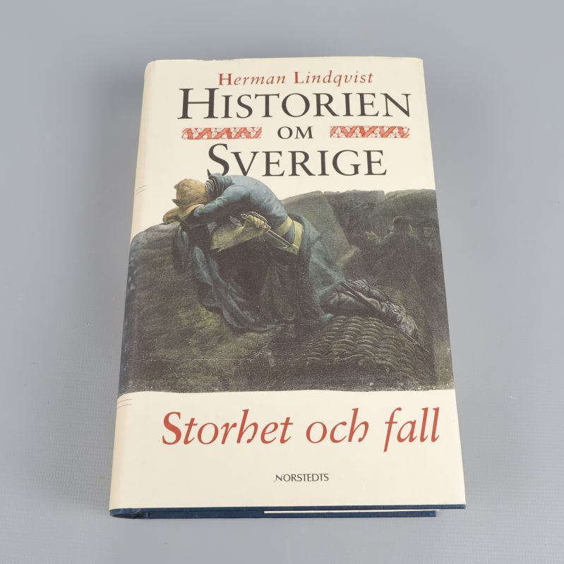 Bokomslag för 'Historien om Sverige' av Herman Lindqvist