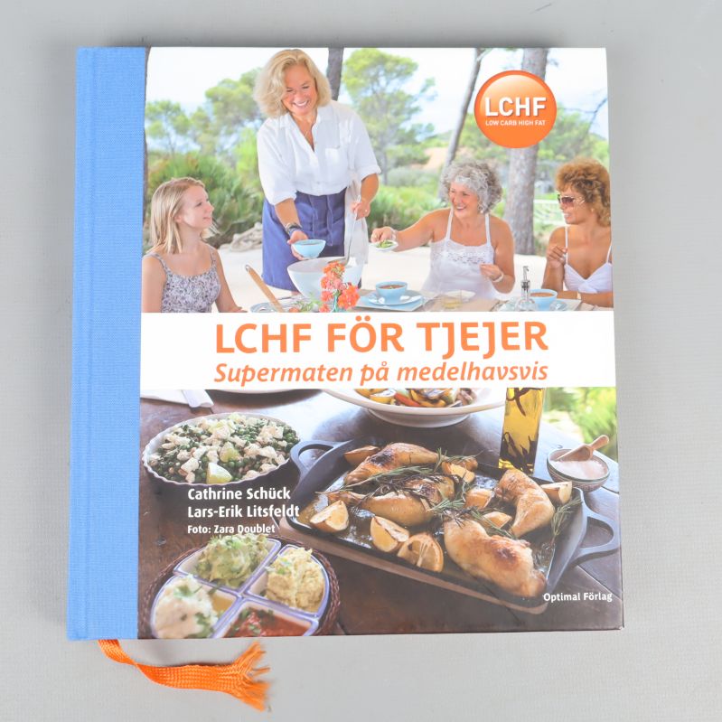Framsida av boken LCHF för tjejer