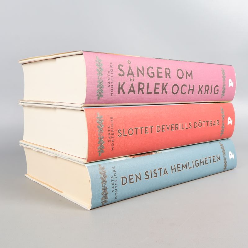 Staplade böcker från Deverillsviten av Santa Montefiore