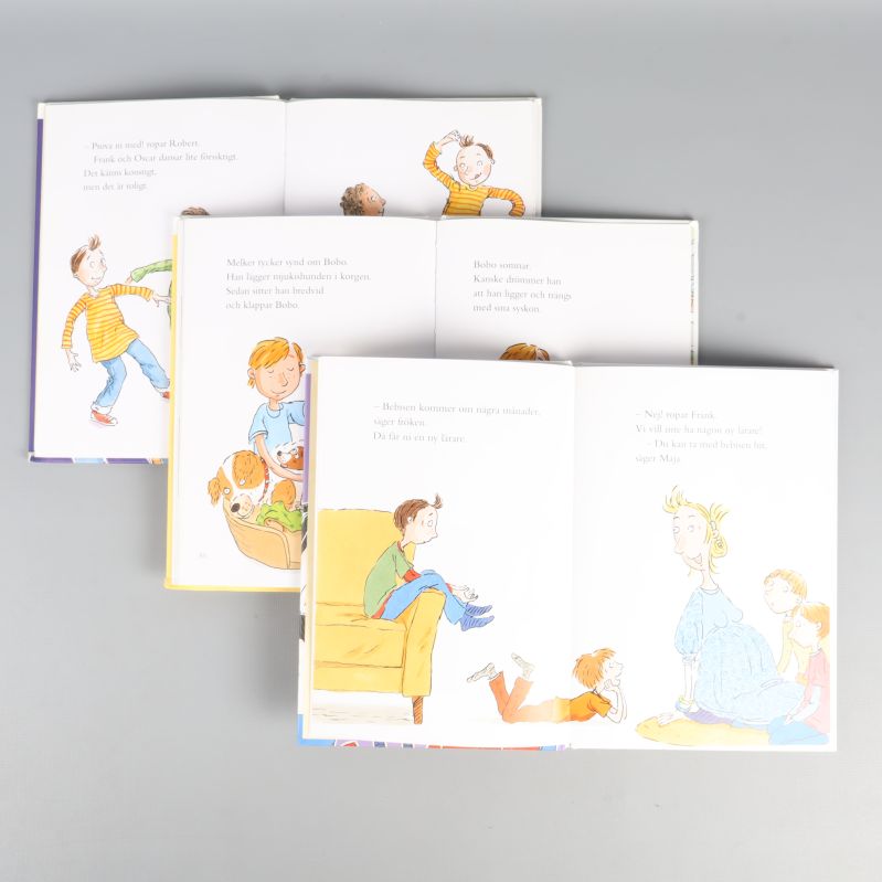 Boksidor med illustrationer