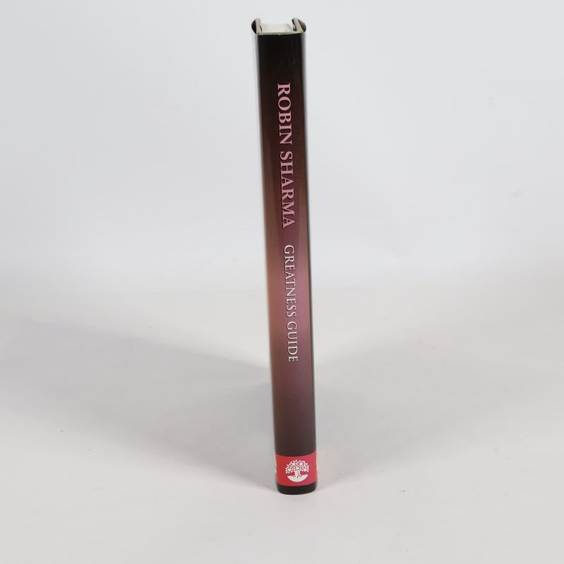 Ryggen på boken Greatness guide av Robin Sharma