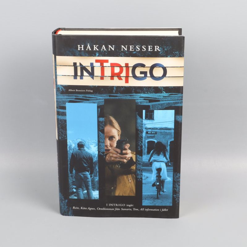 Framsidan av boken Intrigo 