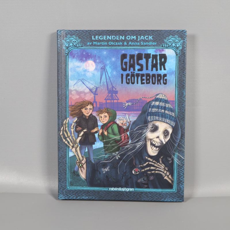 Omslag till Gastar i Göteborg med två barn och ett spöke