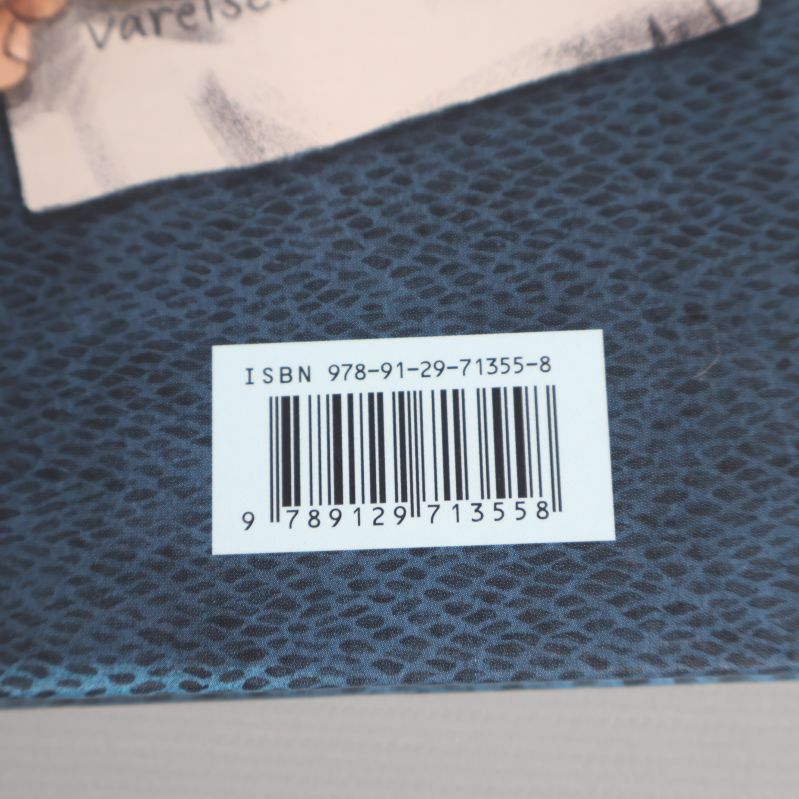 ISBN-nummer och streckkod på baksidan av Gastar i Göteborg