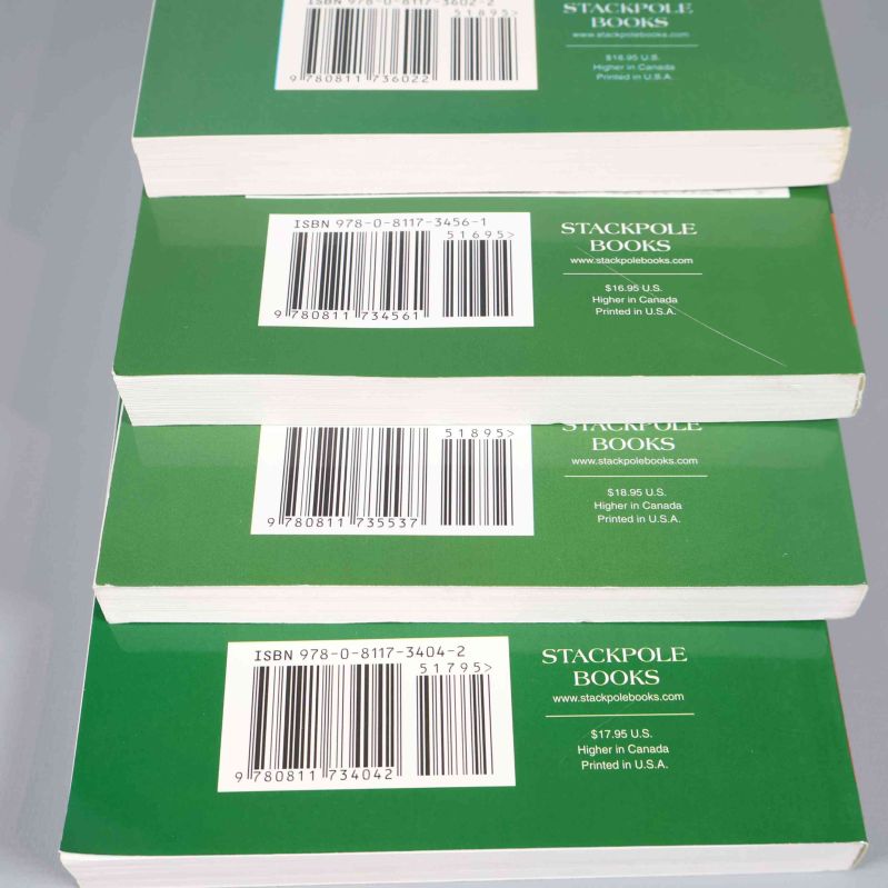 ISBN och streckkoder för samtliga böcker