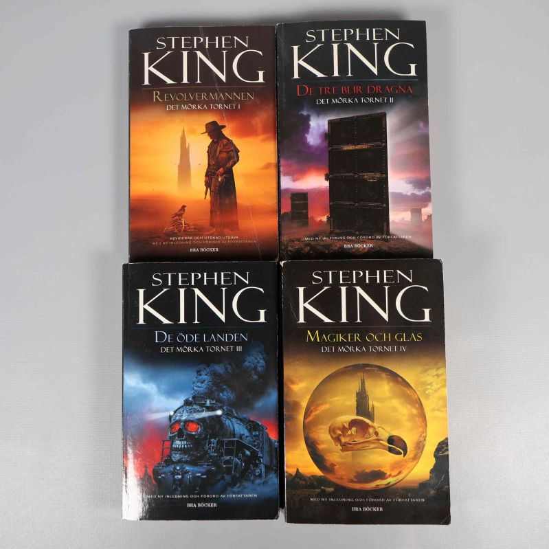 Framsidor av böckerna